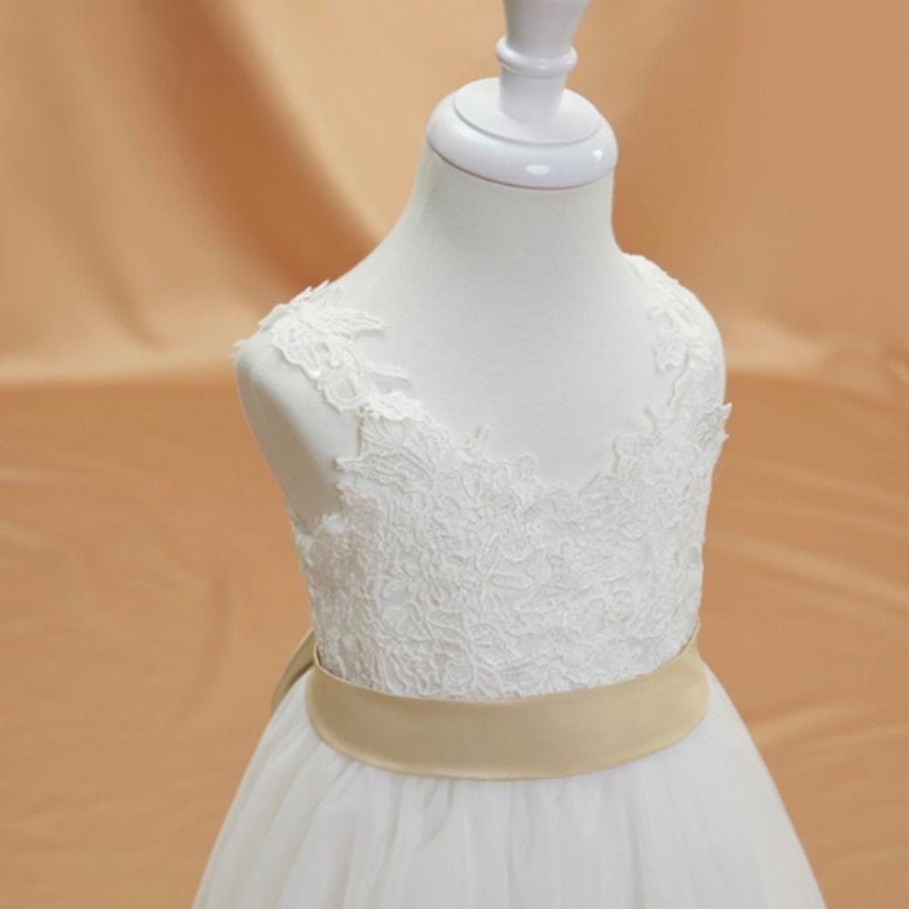 BNWT Girls Flower Girl Dress - Size 5T